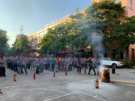 【安全记心间,防患于未然】益诚自动化2021年下半年消防演练活动顺利举办!